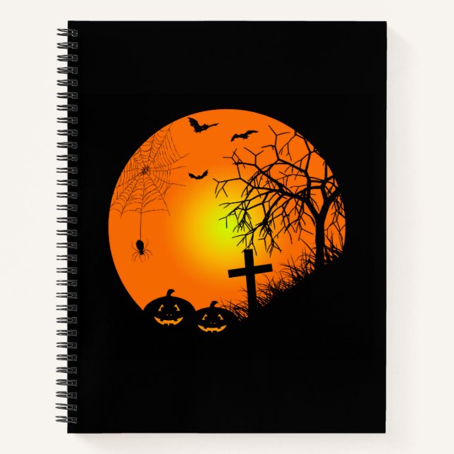 Halloween Notizbuch (Vorderseite)
