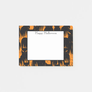 Halloween-Notizen Post-it Klebezettel