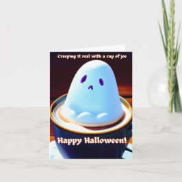 Halloween-Notizkarte