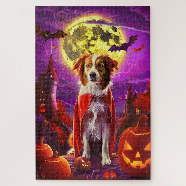Halloween Nova Scotia Duck Toller Vampire Pumpkin (Vertikal)
