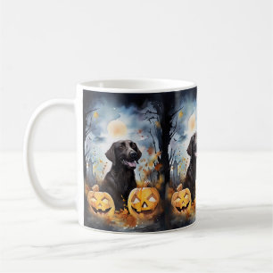 Halloween Nova Scotia mit Kürbissen Gruselig  Kaffeetasse