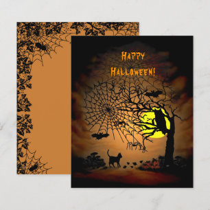 Halloween nuit Joyeux Halloween ! Papier à lettre