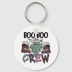 Halloween Nurse Boo Crew Schlüsselanhänger