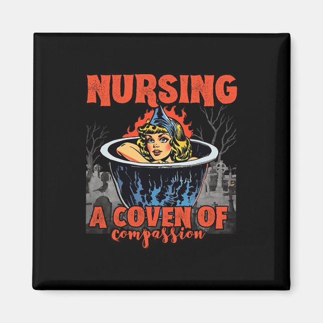 Halloween Nurse - Die Pflege eines Coven des Mitge Magnet (Vorne)