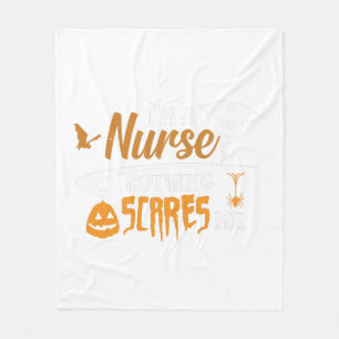 Halloween Nurse - Ich bin Krankenschwester und nic Fleecedecke
