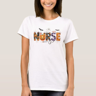 Halloween Nurse Nurse Spooky T - Shirt