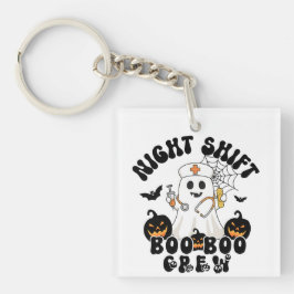 Halloween Nurse Schlüsselanhänger - BOO BOO Crew G
