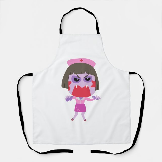 Halloween Nurse Schürze (Vorderseite)