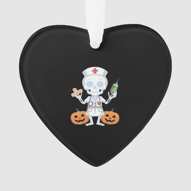 Halloween Nurse Skeleton Essential T-Shirt (devant)
