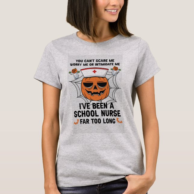 Halloween Nurse T-Shirt (Vorderseite)
