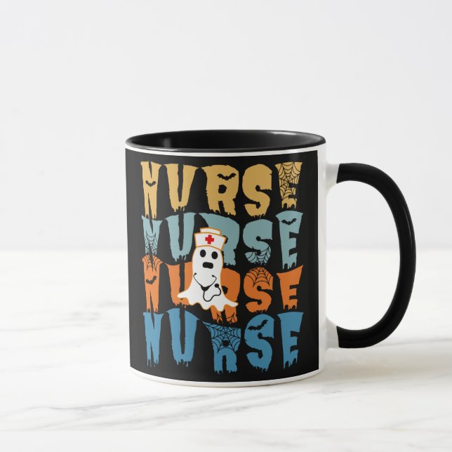 HALLOWEEN NURSE TASSE (Rechts)
