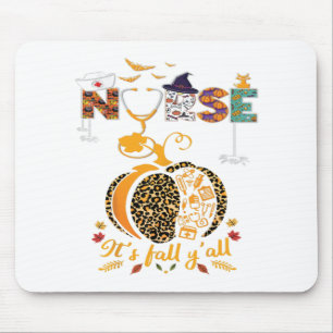 Halloween Nursing Erntedank Health Worker Mousepad