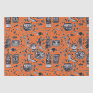 Halloween-O-Rama Tissue Wrapping Paper Seidenpapier