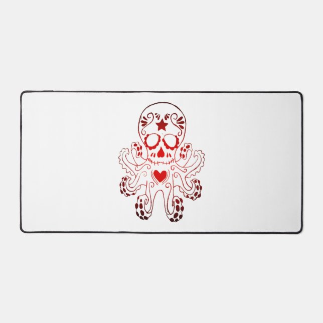 Halloween Octo Schreibtischunterlage (Vorderseite)