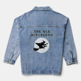 Halloween October Denim Jacket Jeansjacke