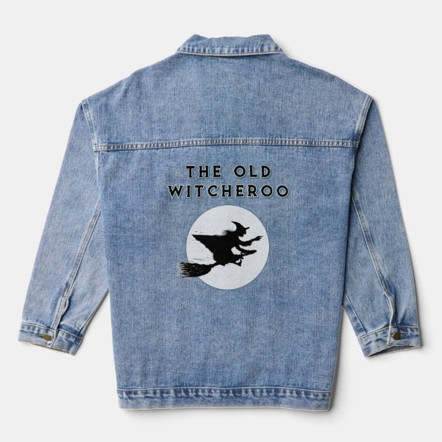 Halloween October Denim Jacket Jeansjacke (Rückseite)