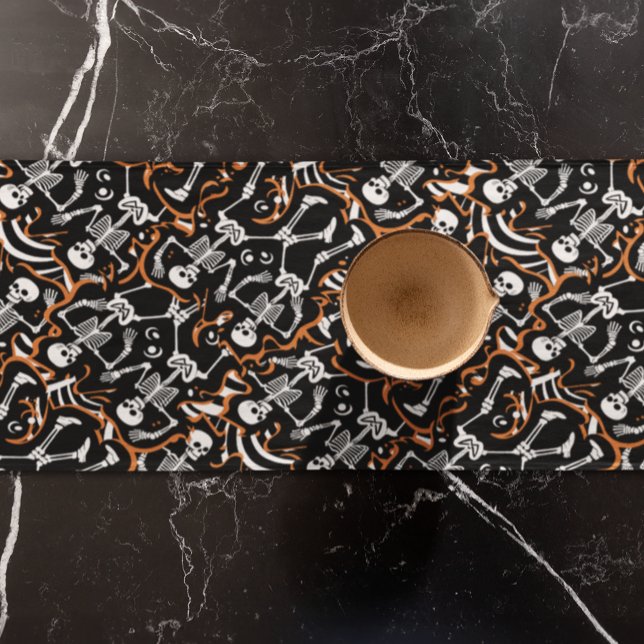 Halloween oder Tag des Toten Party Kurzer Tischläufer (Von Creator hochgeladen)