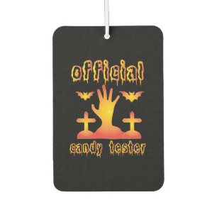 Halloween Offical Candy Tester Autolufterfrischer