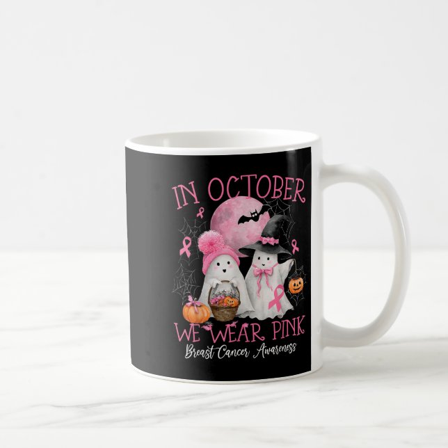 Halloween Oktober Tragen Nk  Kaffeetasse (Rechts)