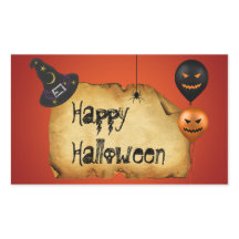 Halloween Old Parchment Gruß