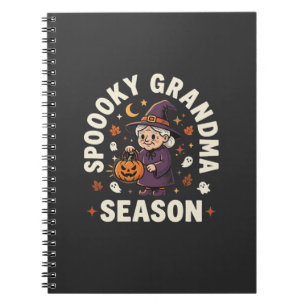 Halloween-Oma-Magie Notizblock