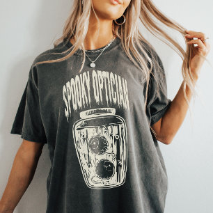 Halloween-Optimiker, Spooky-Optometrie, Eyeball Ja T-Shirt