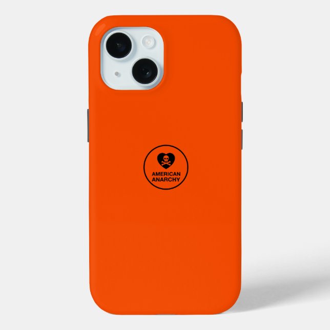 Halloween Orange - Emo - iPhone / iPad Case (Rückseite)