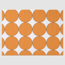 HALLOWEEN ORANGE GROSSE KREISEVERZEICHNIS SEIDENPAPIER