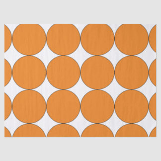 HALLOWEEN ORANGE GROSSE KREISEVERZEICHNIS SEIDENPAPIER