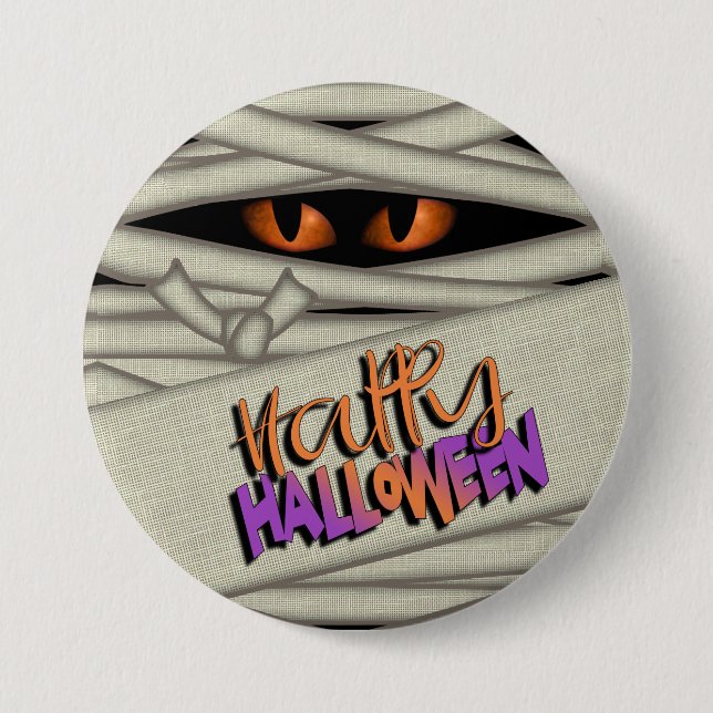 Halloween Orange ID685 Button (Vorderseite)