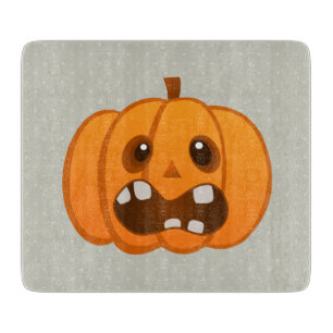 Halloween Orange Pumpkin Jack-o'-Laterne Schneidebrett