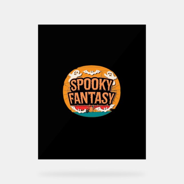 Halloween Orchestra Classic T - Shirt Acrylschild (Vorderseite)
