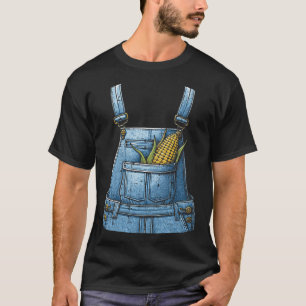 Halloween Overalls Maisfarm Kostüm Bauer Männer Wo T-Shirt