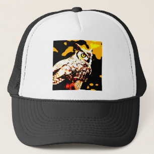 Hallowe'en Owl Truckerkappe
