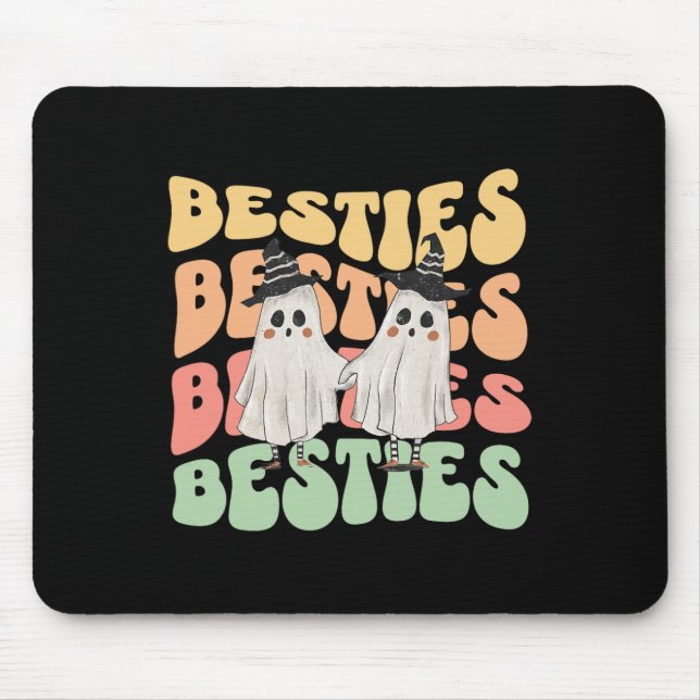 Halloween Paare Kostüm für die besten Freundschaft Mousepad (Vorne)