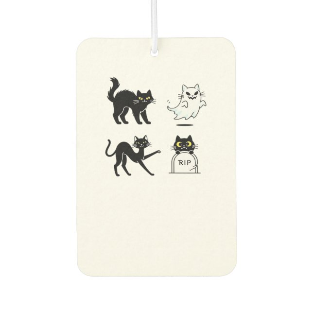 Halloween Pack  Spooky and Festive Graphic Bundle  Autolufterfrischer (Vorderseite)