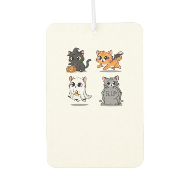 Halloween Pack  Spooky and Festive Graphic Bundle  Autolufterfrischer (Vorderseite)