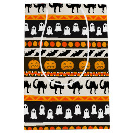 Halloween-Packpapier Mittlere Geschenktüte