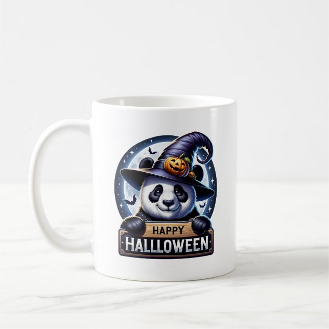 Halloween Panda Kaffeetasse (Links)