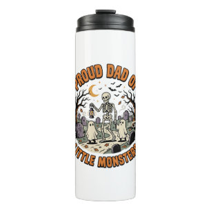 Halloween Papa Kleine Monster Nacht Thermosbecher