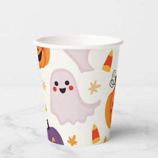 Halloween Paper Cups - Ideal für Party Drinks! Pappbecher