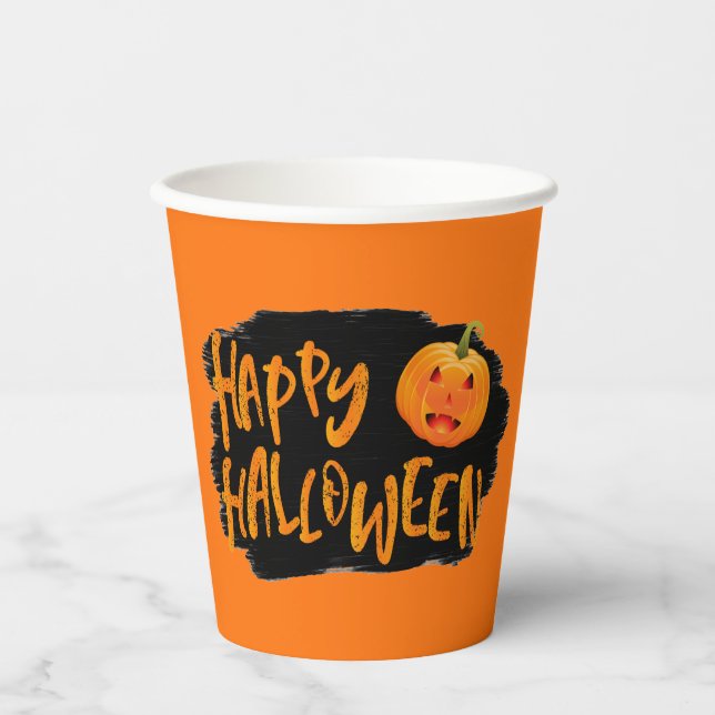 Halloween Paper Cups Pappbecher (Vorderseite)