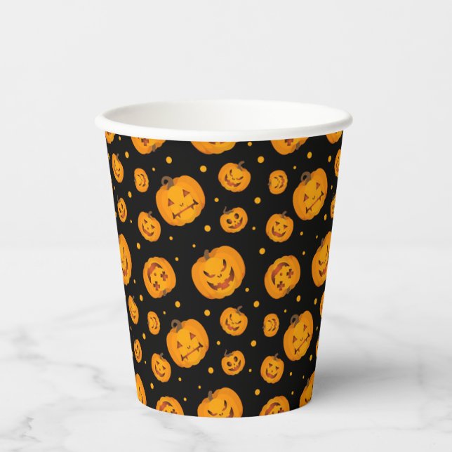 Halloween Paper Cups Pappbecher (Vorderseite)