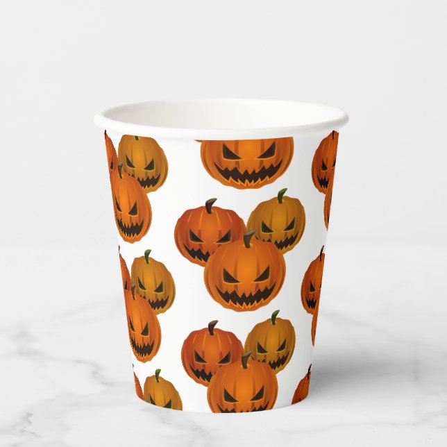 Halloween Paper Cups Pappbecher (Vorderseite)