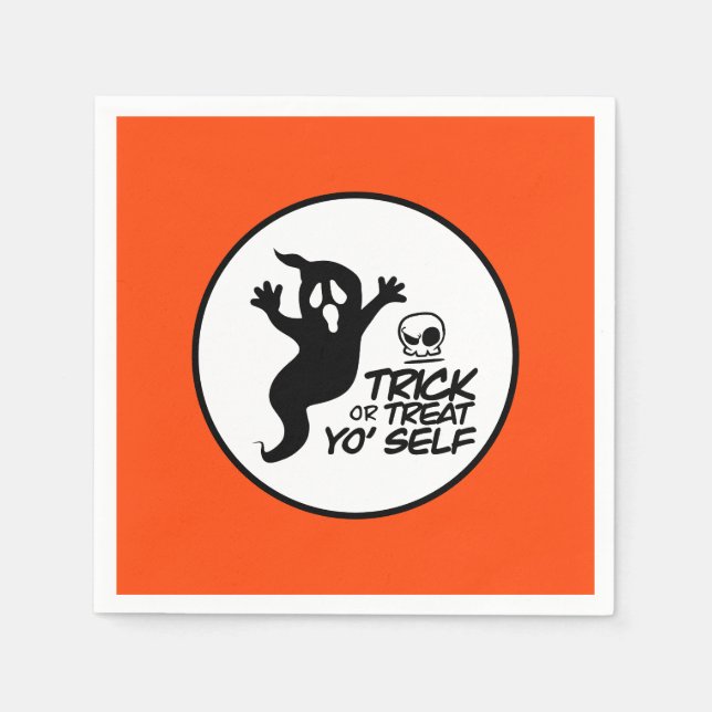 Halloween Paper Napkin Serviette (Vorderseite)