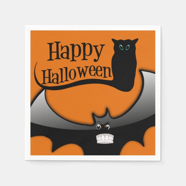 Halloween Paper Napkins Serviette (Vorderseite)