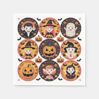 Halloween Paper Napkins Serviette