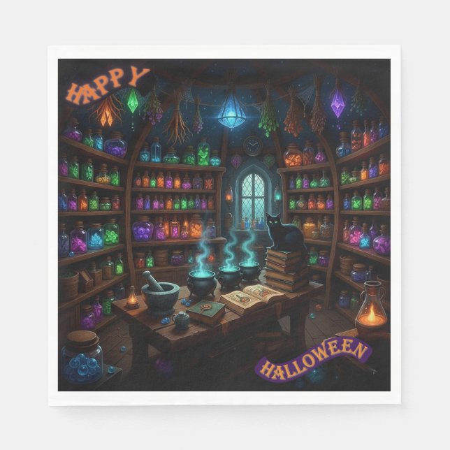 Halloween Paper Napkins Serviette (Vorderseite)