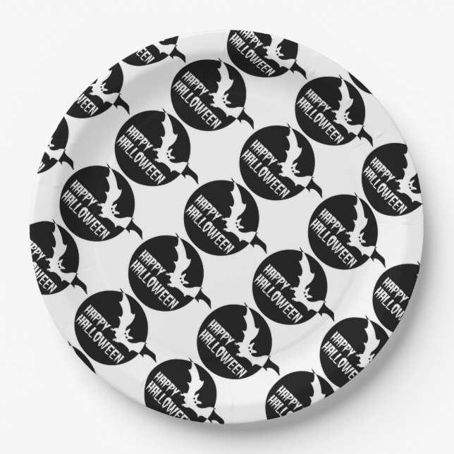 Halloween Paper Teller 9"/Bat (Vorderseite)