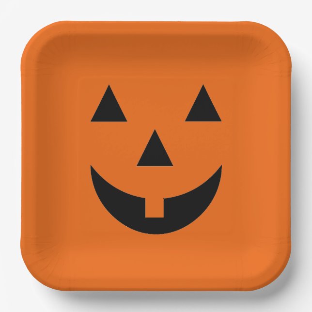Halloween Paper Tellers-Pumpkin Face Paper Teller (Vorderseite)
